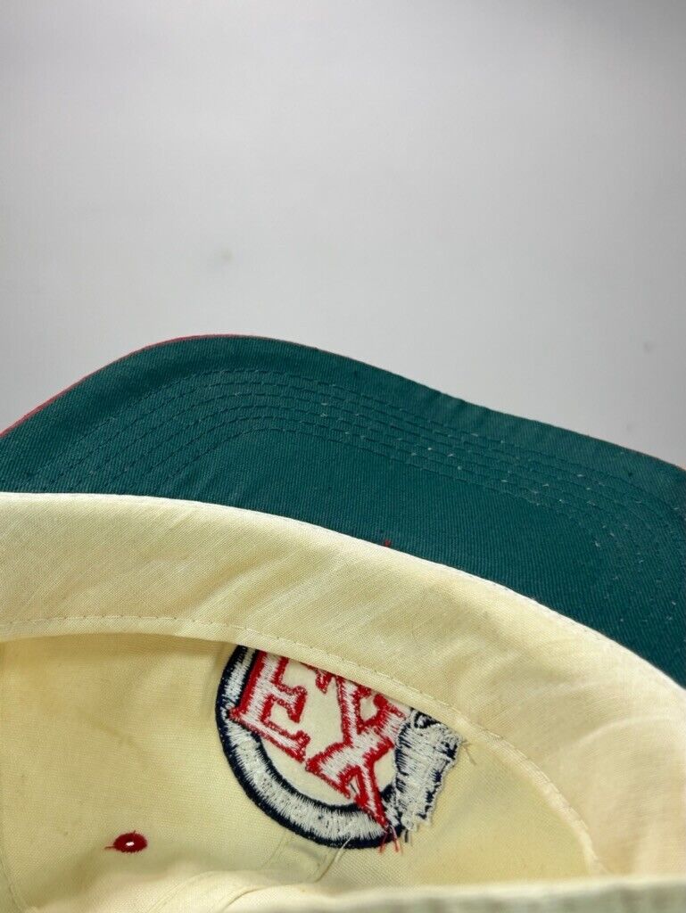 Vintage Molson Exports Embroidered Logo Strapback Hat OSFA