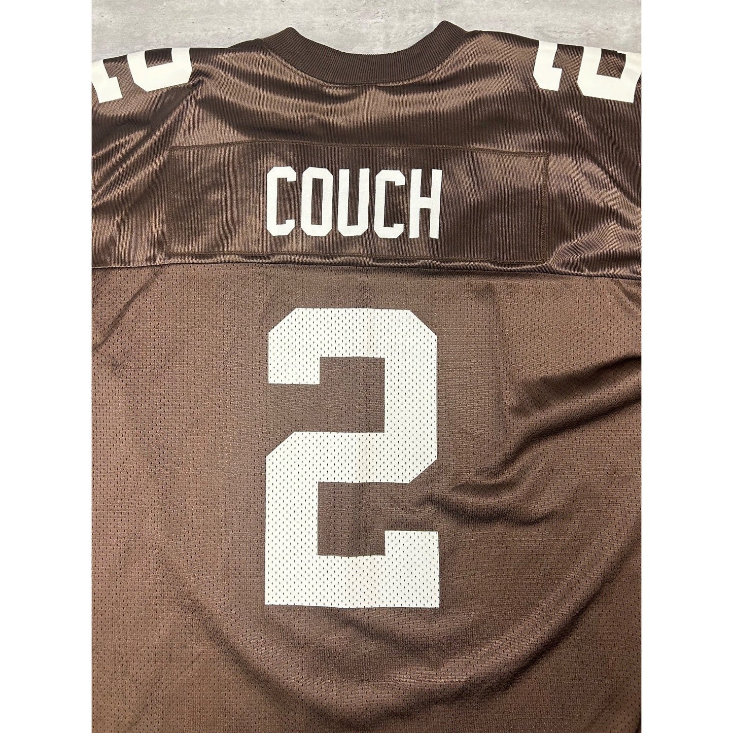 Vintage Tim Couch #2 Cleveland Browns NFL Puma Football Jersey Size 2XL