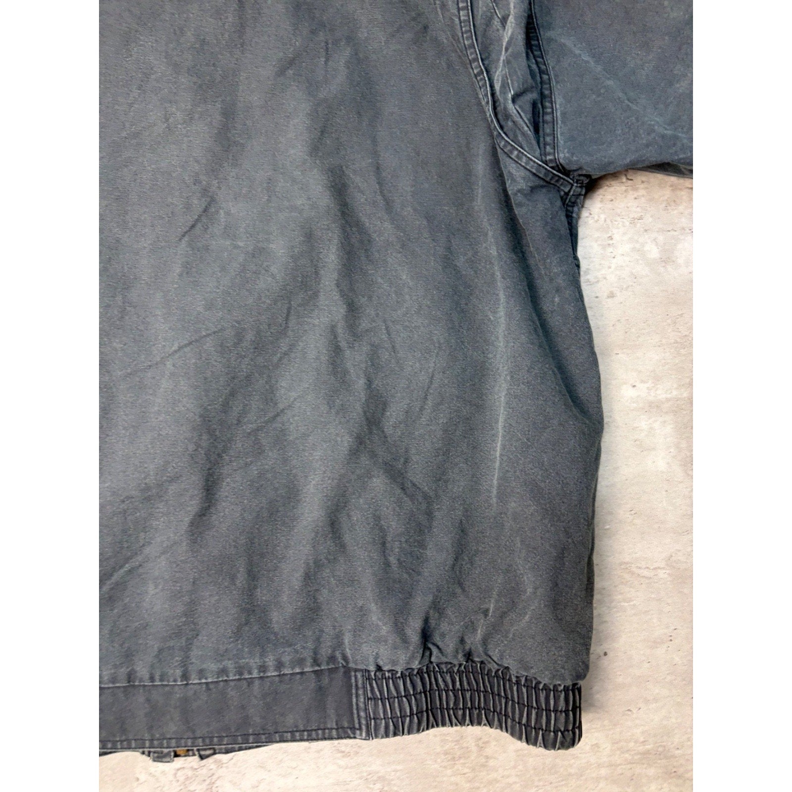 Vintage L.L. Bean Canvas Full Zip Utility Bomber Jacket Size Large