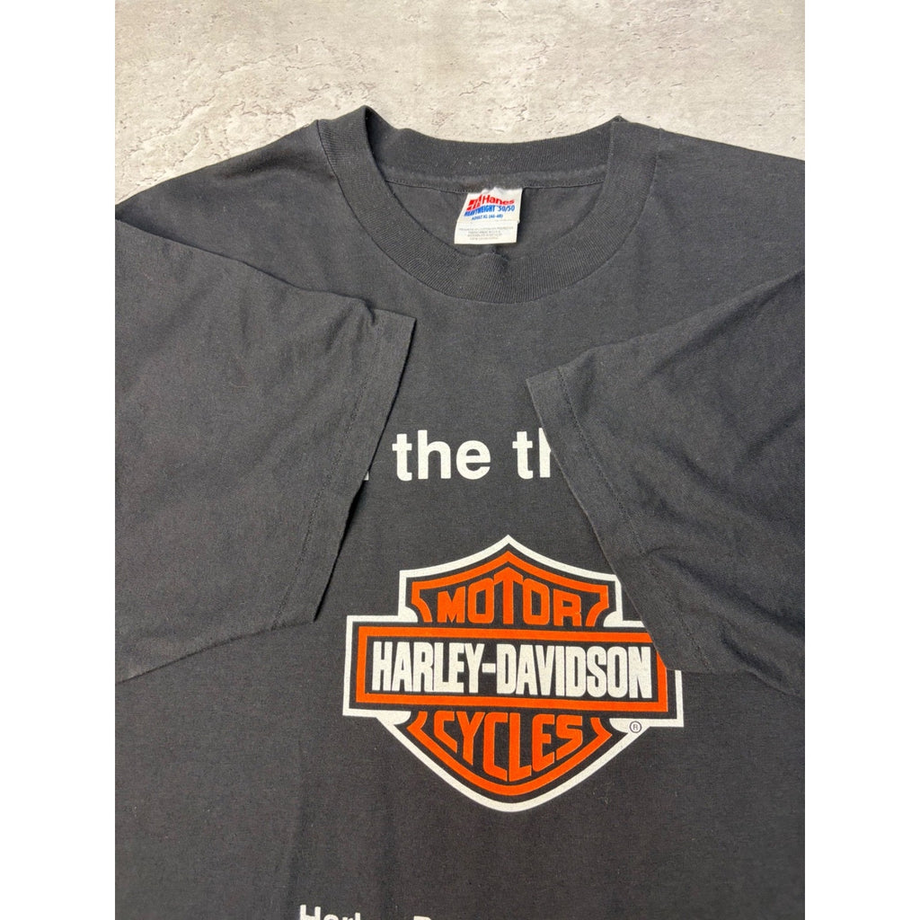 Vintage Harley Davidson Eyewear Feel The Thunder Graphic T-Shirt Size XL