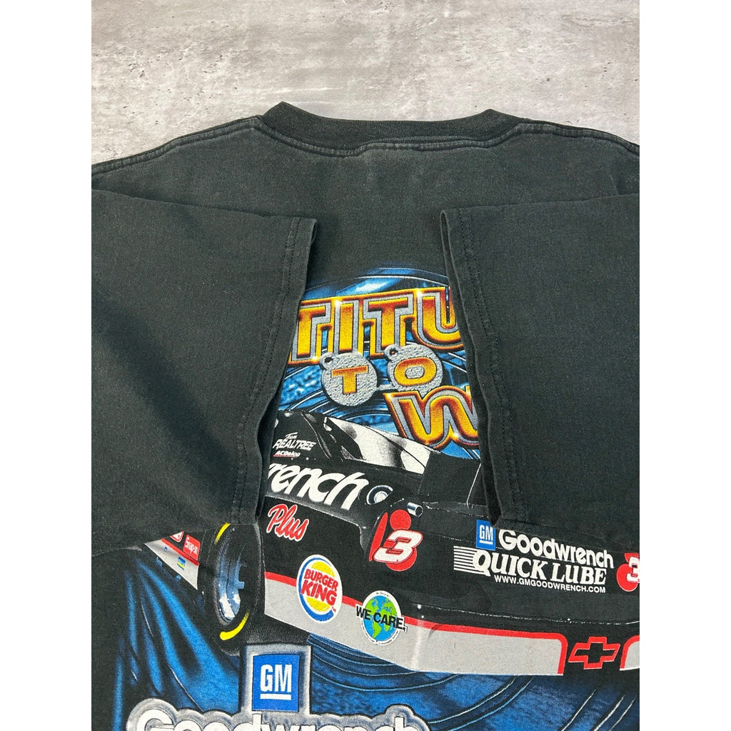 Vintage Dale Earnhardt #3 Nascar Racing Graphic T-Shirt Size 2XL