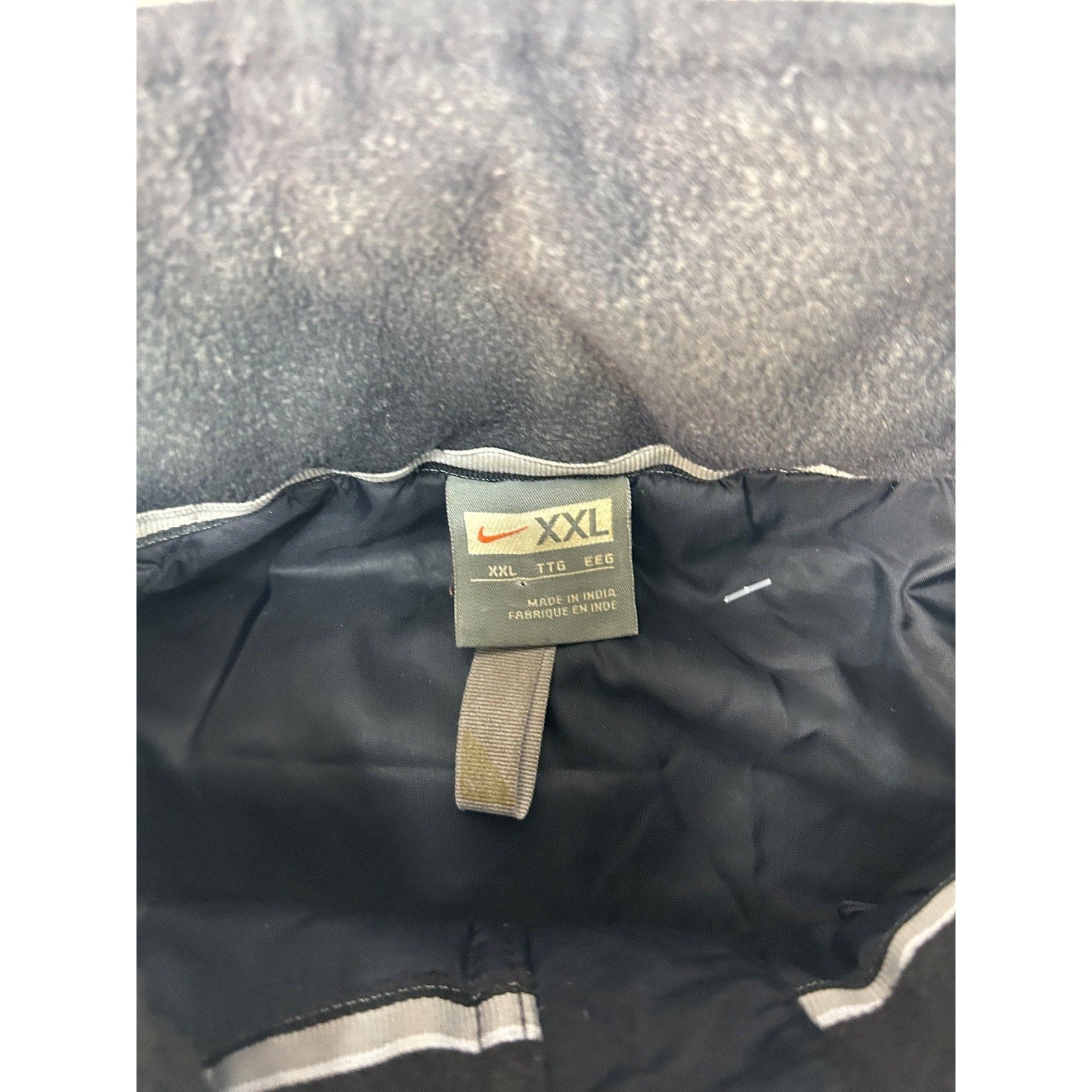 Vintage 2000s Nike Embroidered Swoosh Insulated Full Zip Jacket Size 2XL