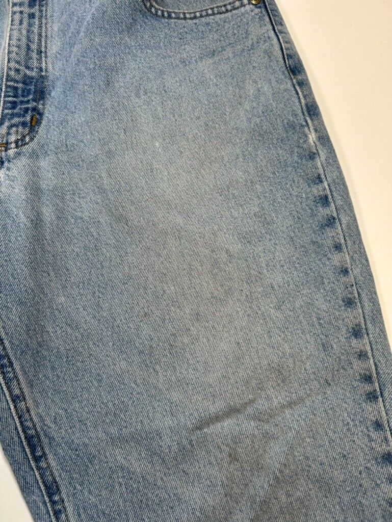 Vintage Carhartt Traditional Fit Light Wash Denim Workwear Pants Size 38W