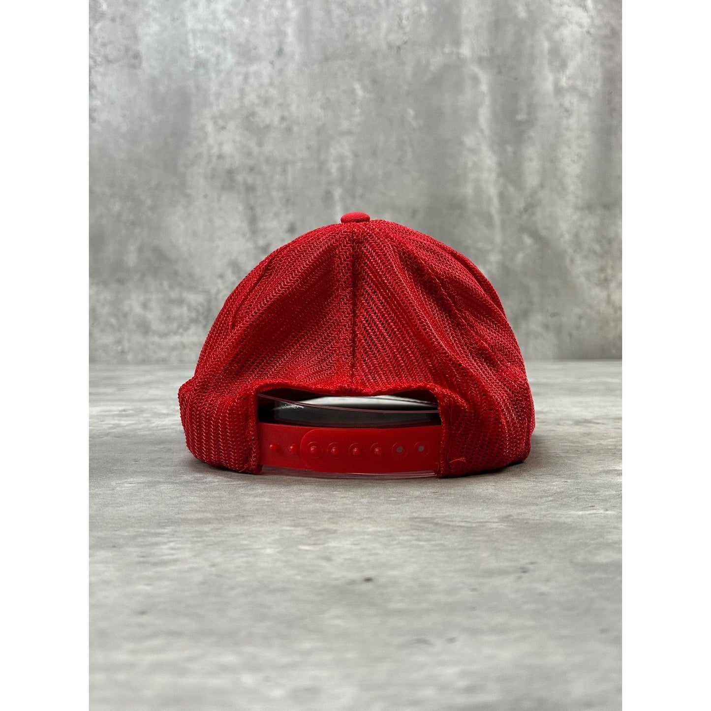 Vintage 80s St Louis Cardinals MLB Embroidered Logo Trucker Snapback Hat OSFA