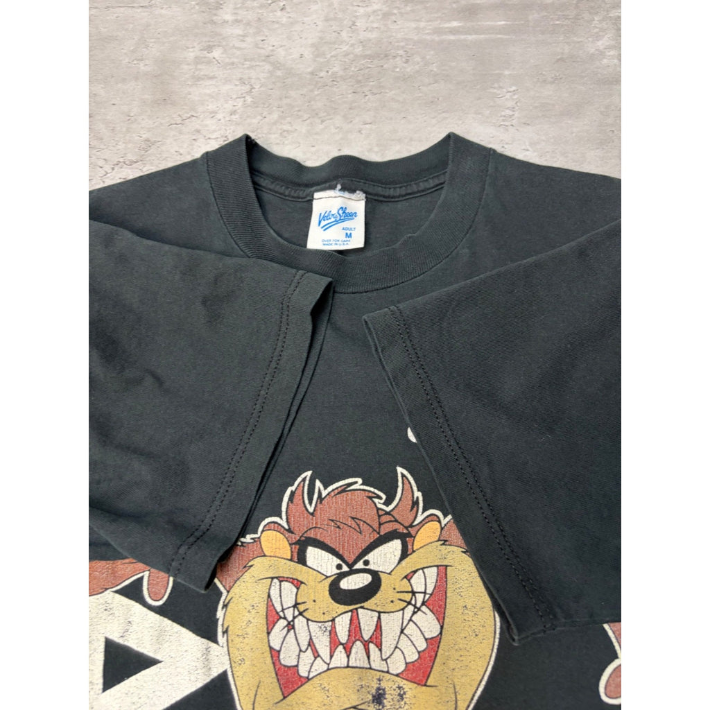 1992 Looney Tunes Taz California Cartoon Graphic Destination T-Shirt Size Medium