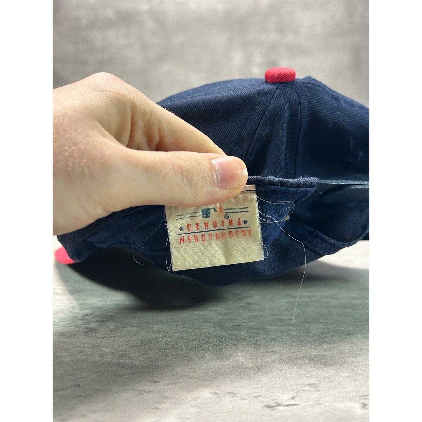 Vintage 90s Atlanta Braves MLB Embroidered Logo Snapback Hat OSFA