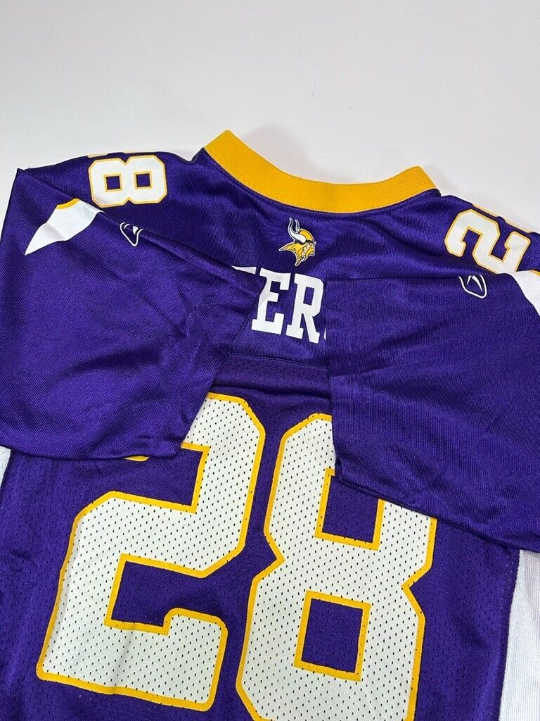 Adrian Peterson #28 Minnesota Vikings NFL Reebok Football Jersey SzYOUTH Large