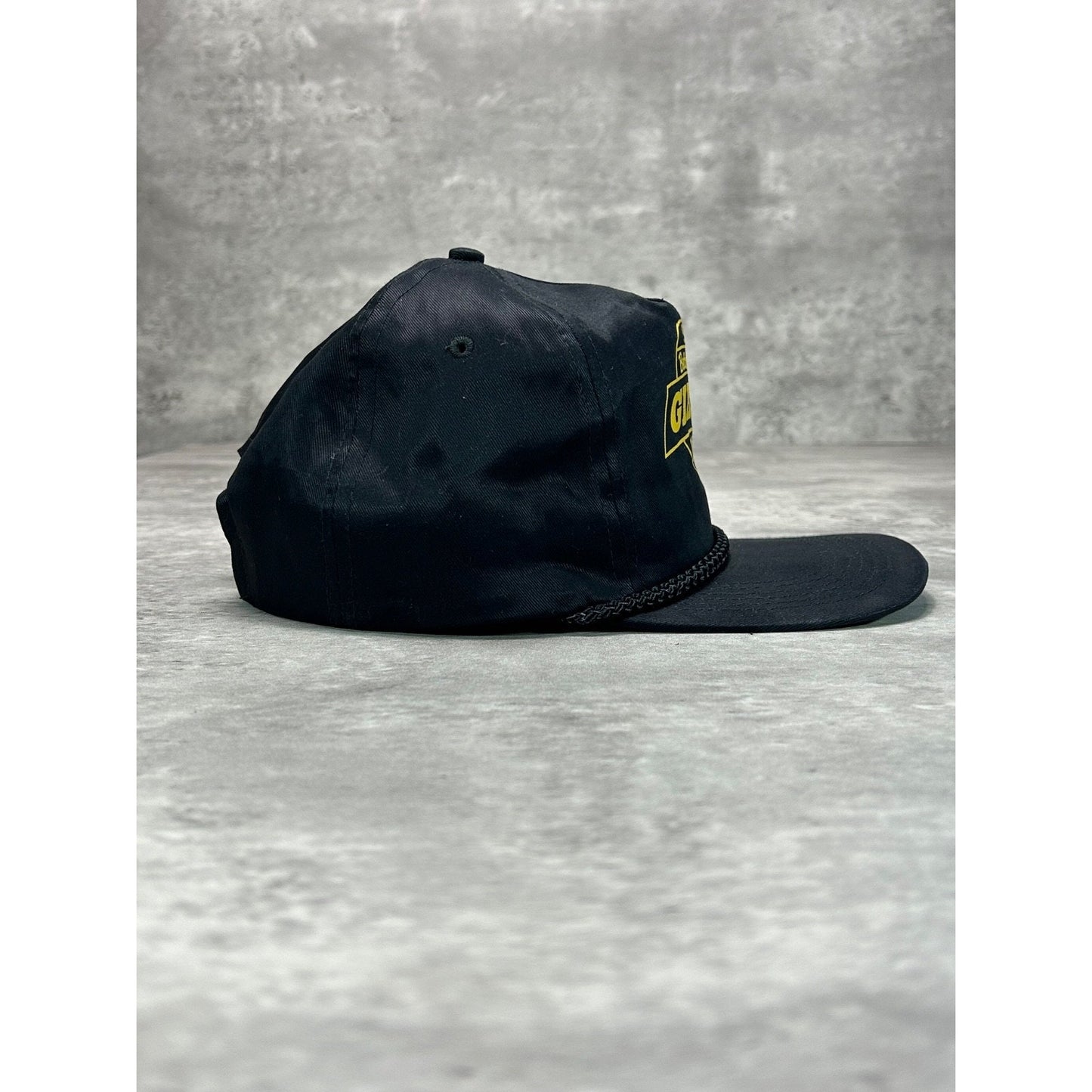 Vintage 80s Gibson Chevrolet Graphic Spellout Logo Snapback Hat OSFA