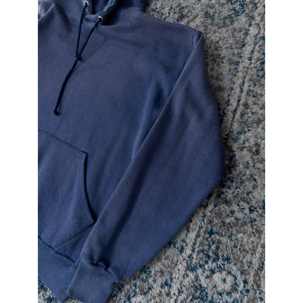 Vintage 90s Wear Guard Blank Hooded Pullover Sweatshirt Size Small