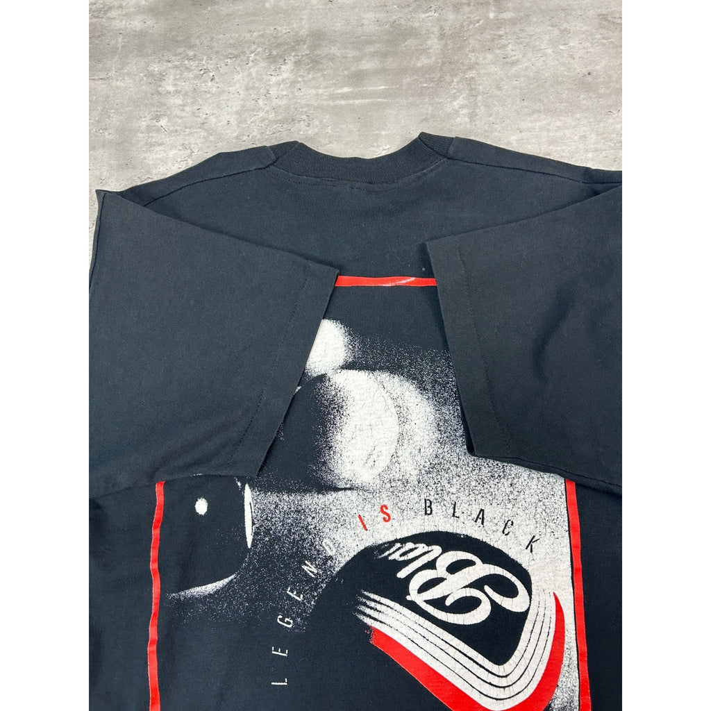 Vintage 90s The Legend Is Black Billiards Graphic T-Shirt Size XL