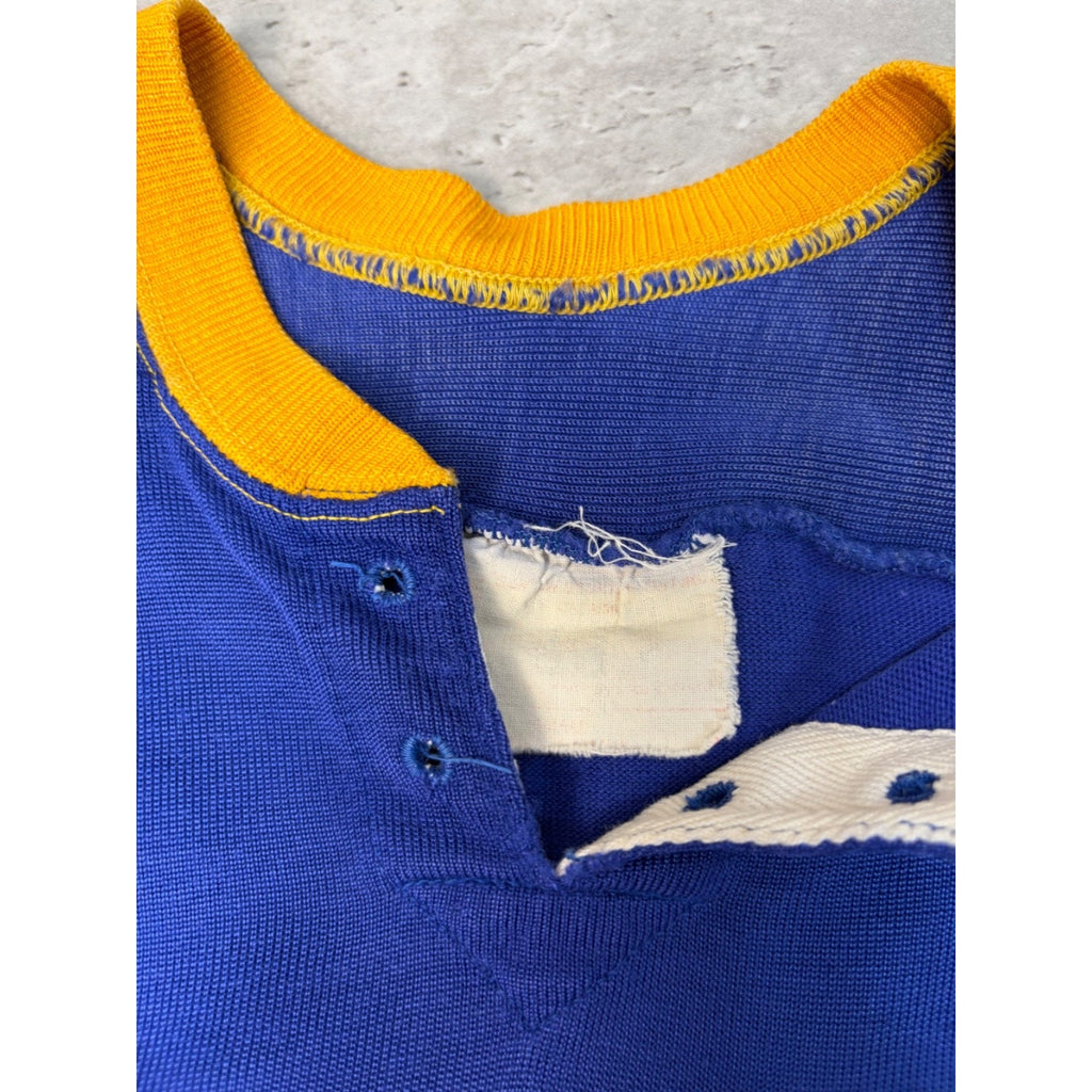Vintage 70s/80s 69ers Stitched Two Tone Hockey Jersey Size XL
