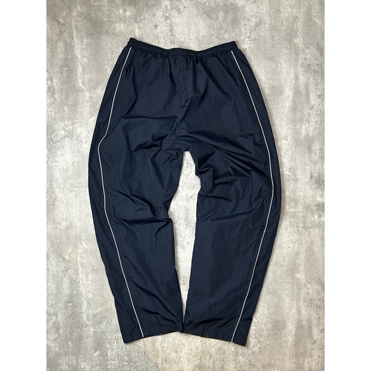 Vintage North End Athletic Nylon Track Pants Size XL Black