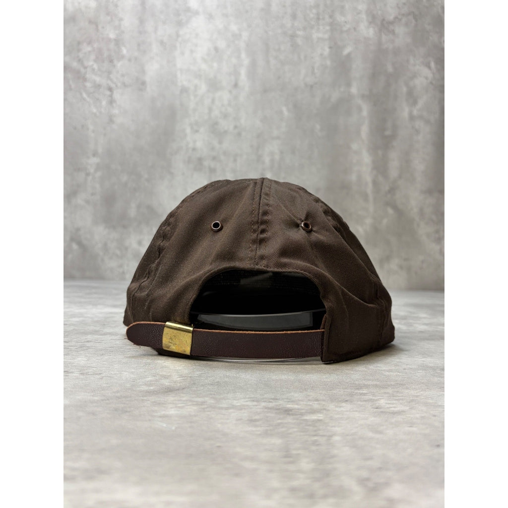 Vintage Team Amana Embroidered Spellout Golf Strapback Hat OSFA