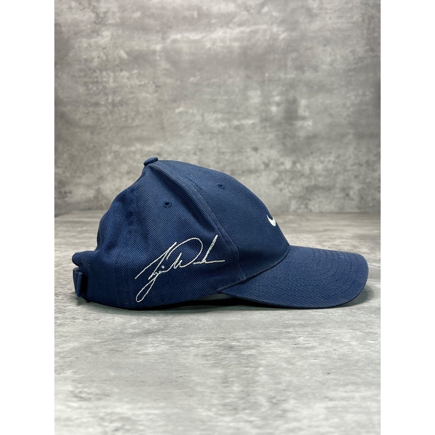 Vintage Tiger Woods Nike Buick Golf Embroidered Swoosh Strapback Hat OSFA