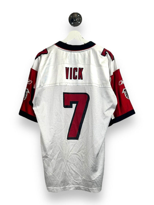 Vintage Michael Vick #7 Atlanta Falcons NFL Reebok Football Jersey Size Medium