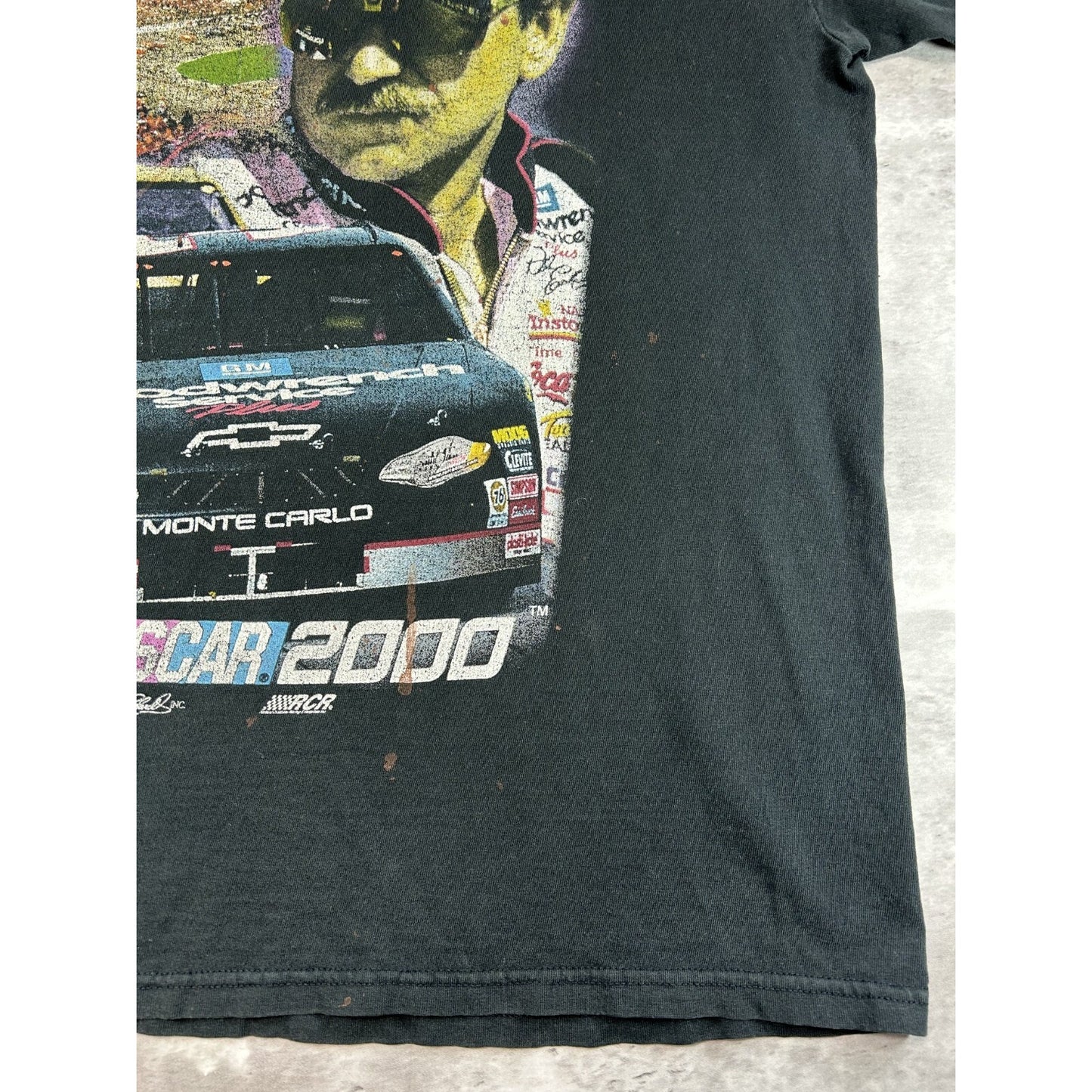 Vintage 2000 Dale Earnhardt #3 Winston Cup Nascar Racing T-Shirt Size Large
