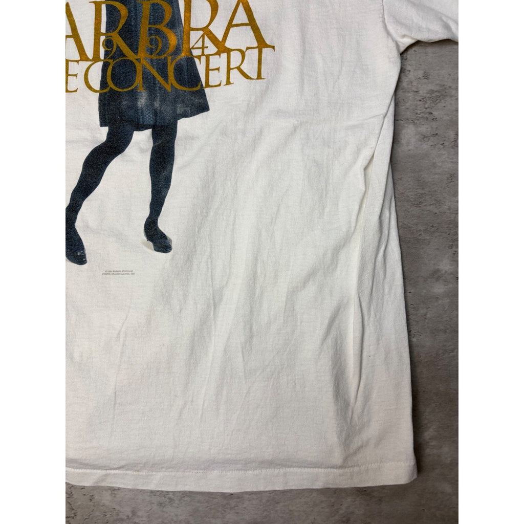 Vintage 1994 Barbara Streisand The Concert Live Music T-Shirt Size XL