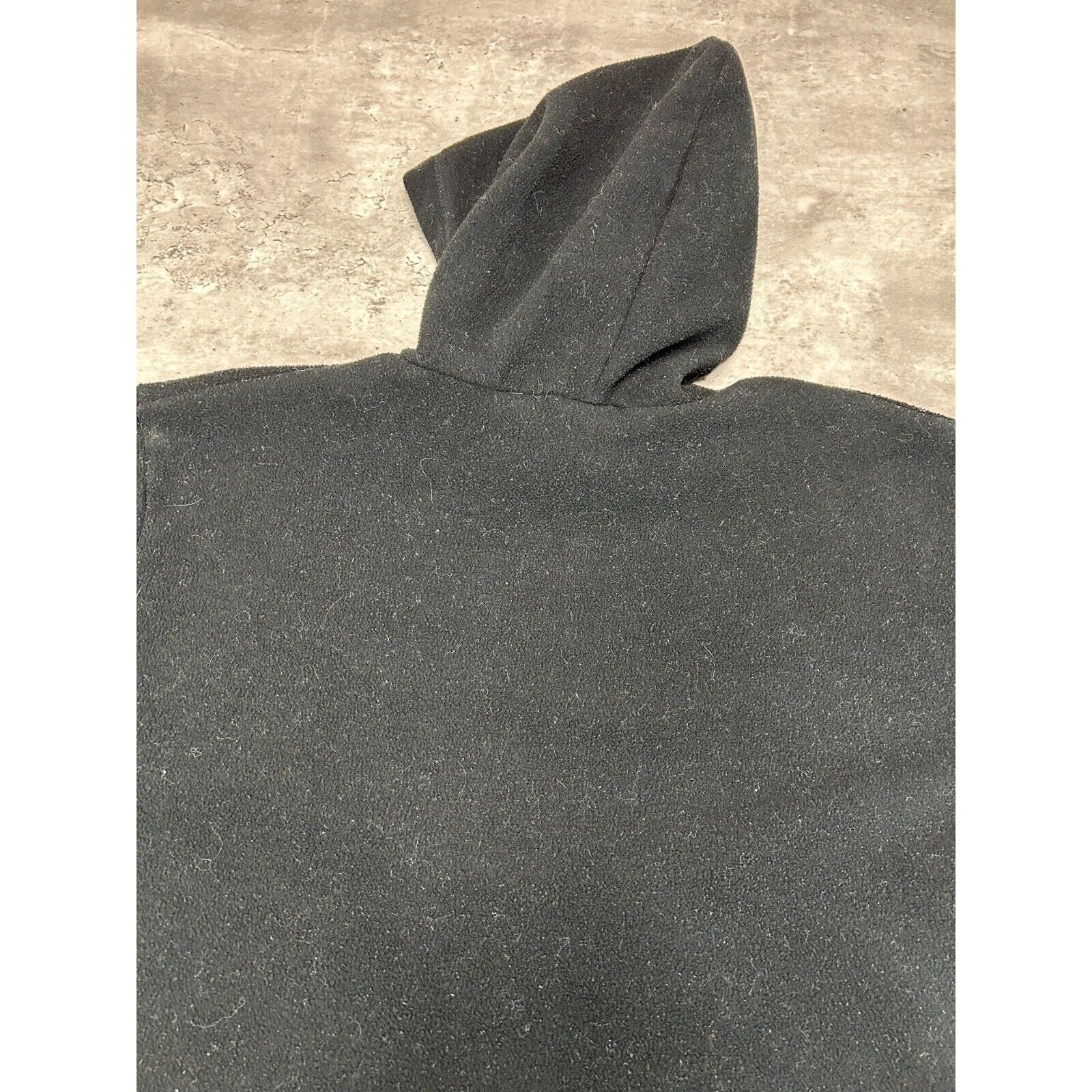 Vintage Disney Winnie The Pooh Tigger Fleece Hooded Sweatshirt Size Large Black