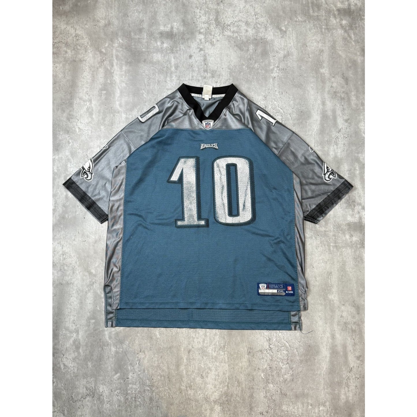 Vintage DeSean Jackson #10 Philadelphia Eagles Reebok Football Jersey Size 2XL