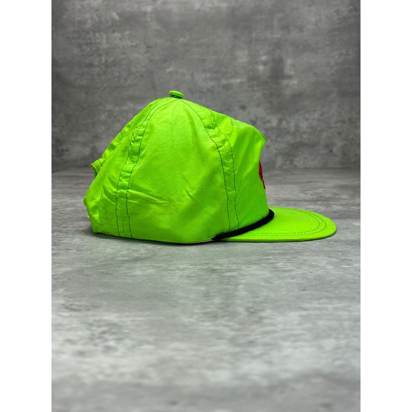 Vintage 80s Chevrolet The Heartbeat Of America Embroidered Snapback Hat OSFA