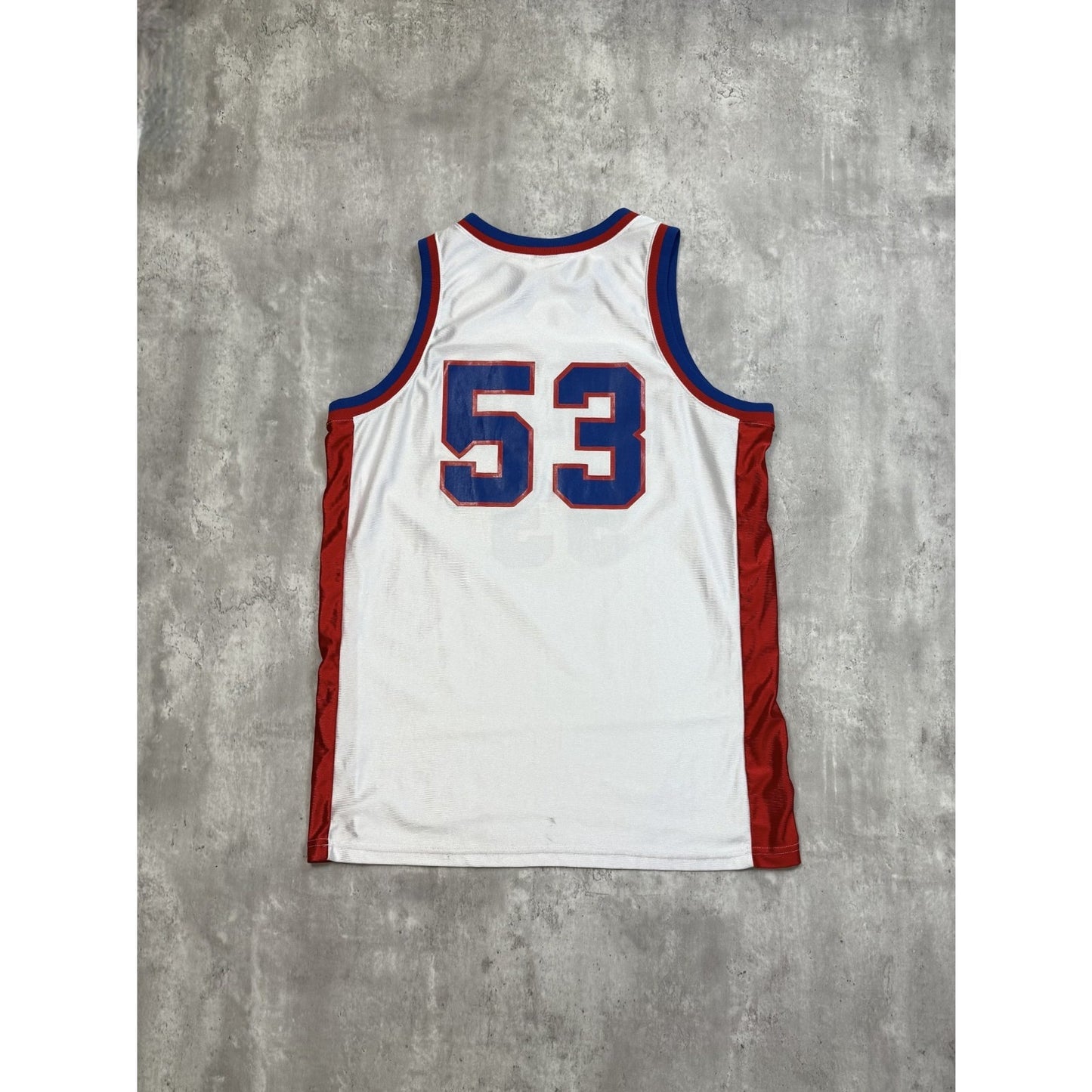 Vintage 90s Highland #53 Collegiate Nike Basketball Jersey Size XL
