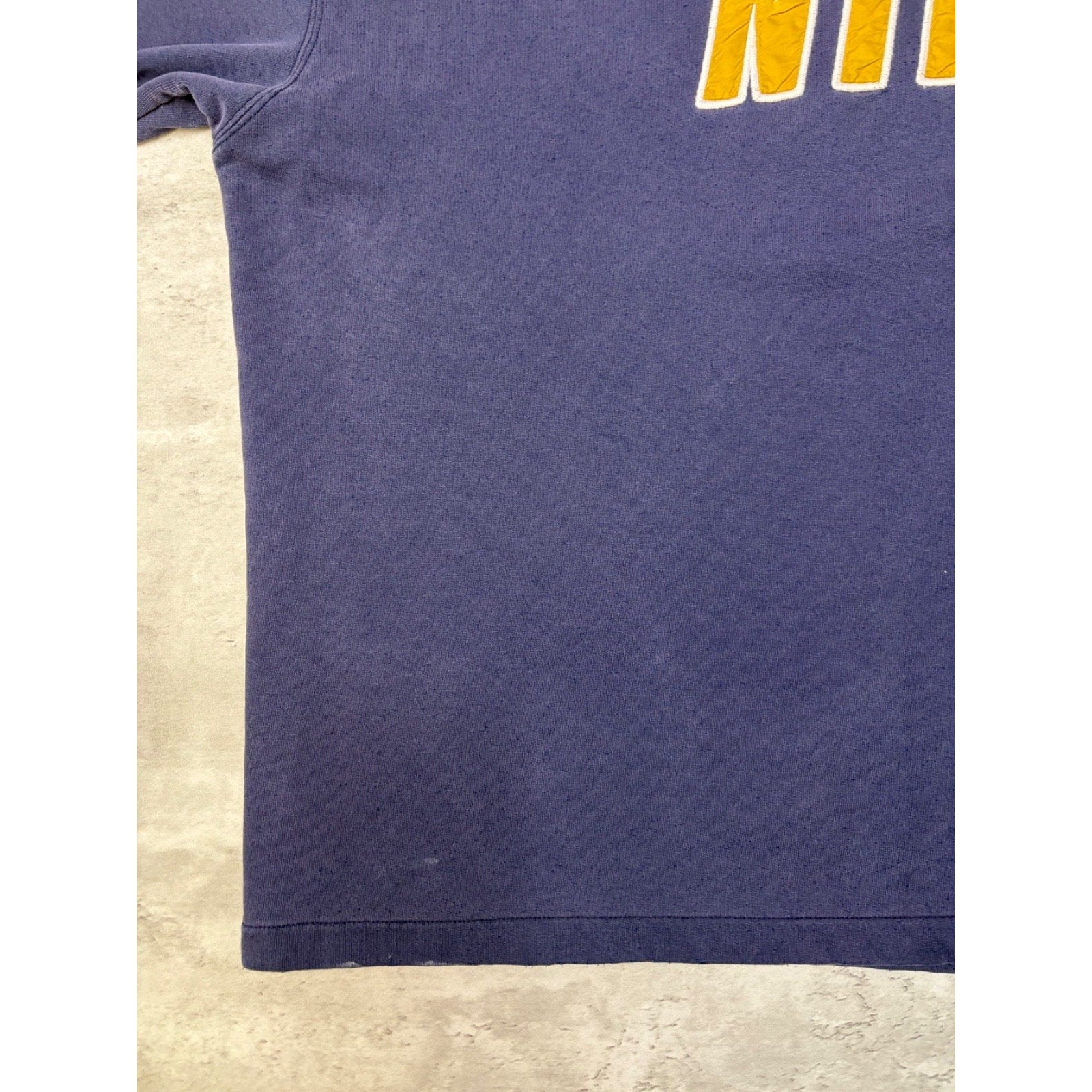 Vintage 90s Nike Embroidered Collar Swoosh Spellout Sweatshirt Size 2XL