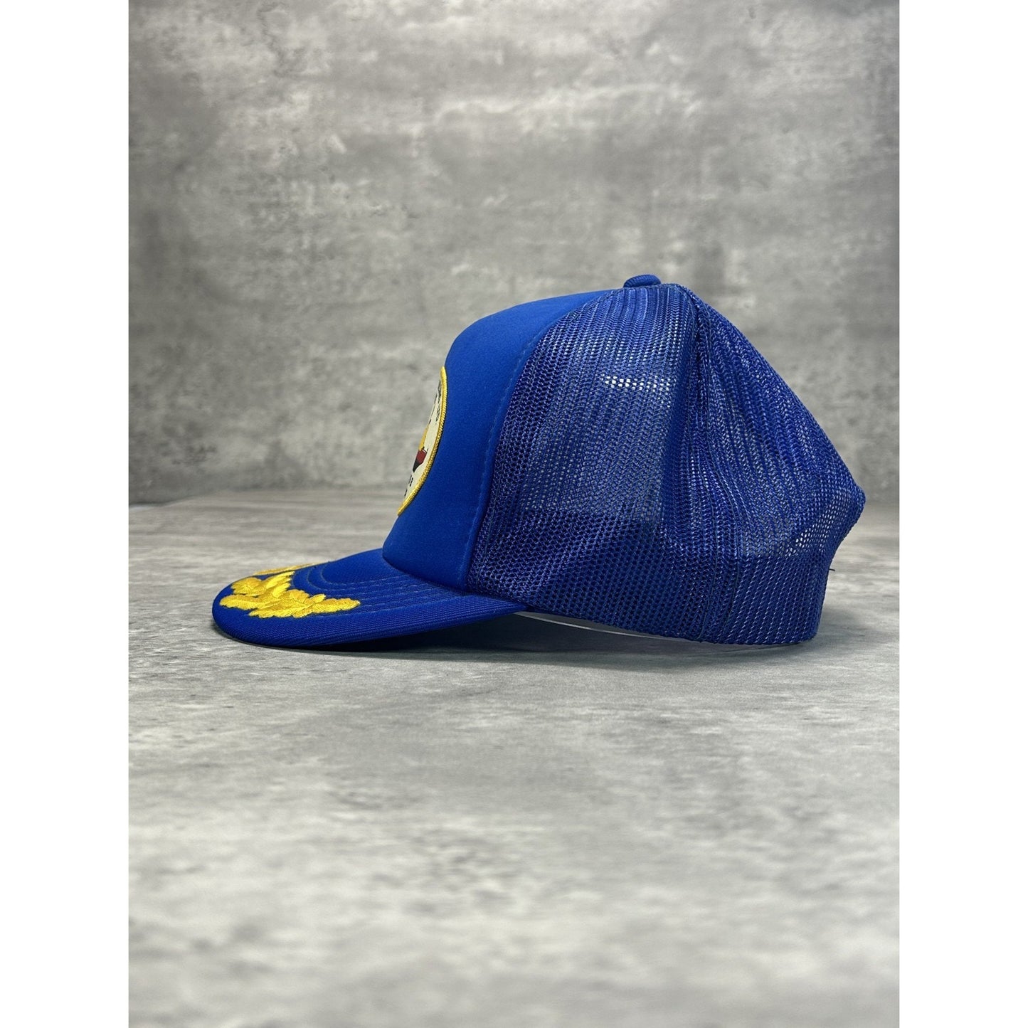 Vintage 80s Saint John Expressway Scrambled Eggs Trucker Snapback Hat OSFA