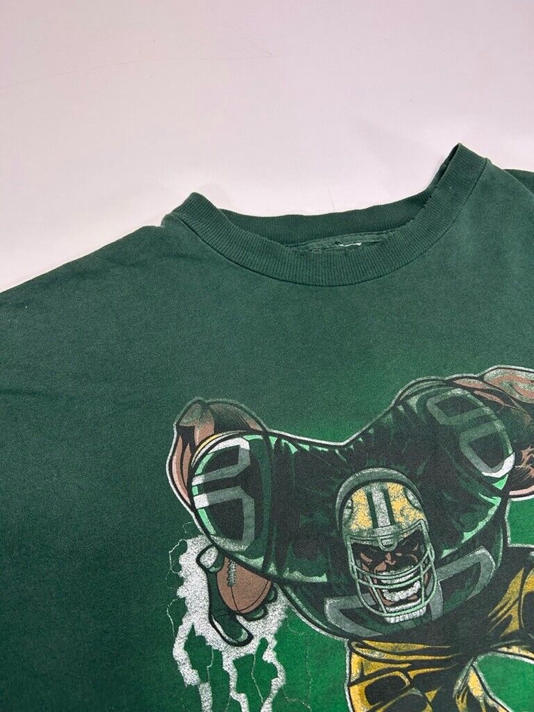 Vintage Green Bay Packers NFL Player Graphic Spellout T-Shirt Size XL