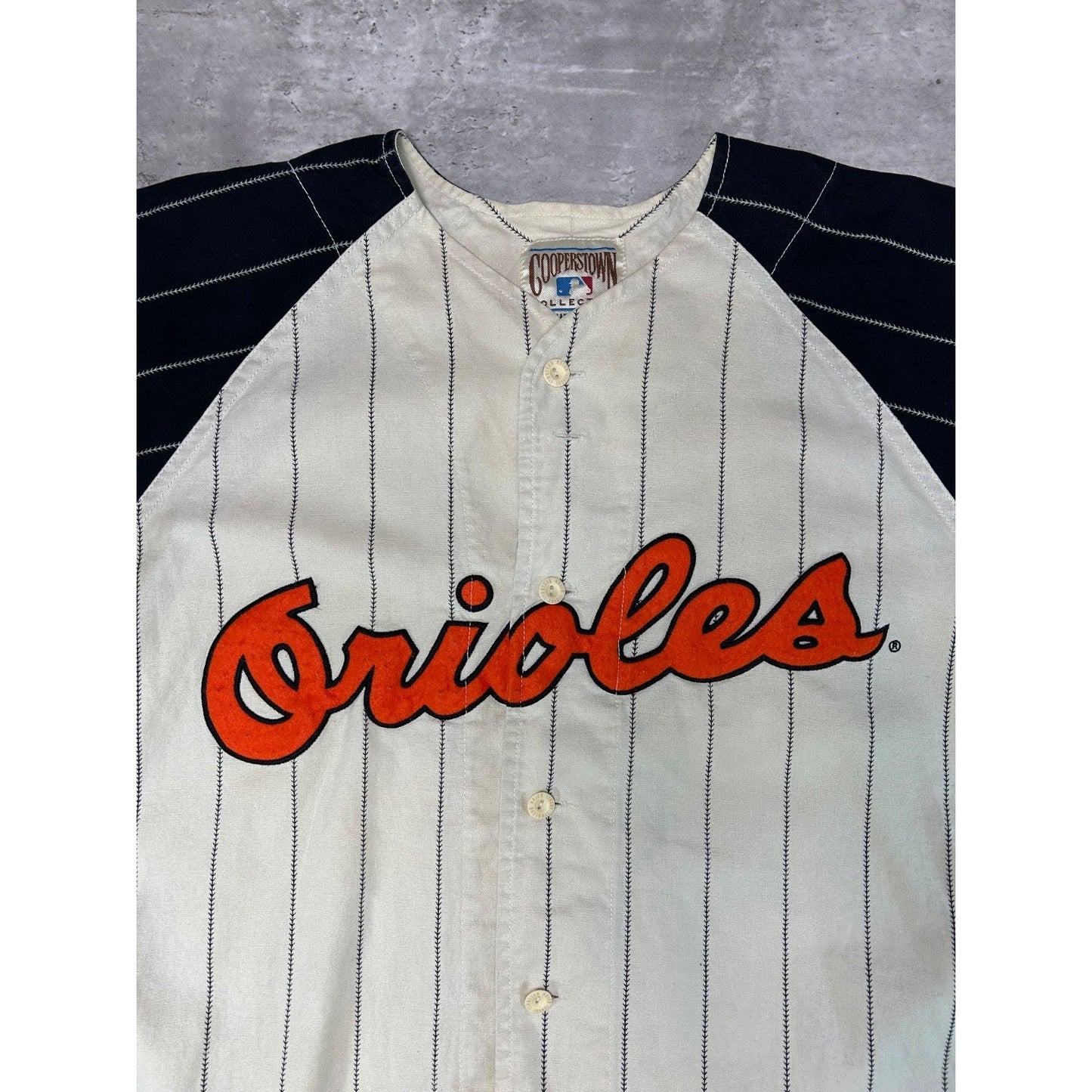 Vintage 90s Brooks Robinson #5 Baltimore MLB Orioles Retro Stitched Jersey Large
