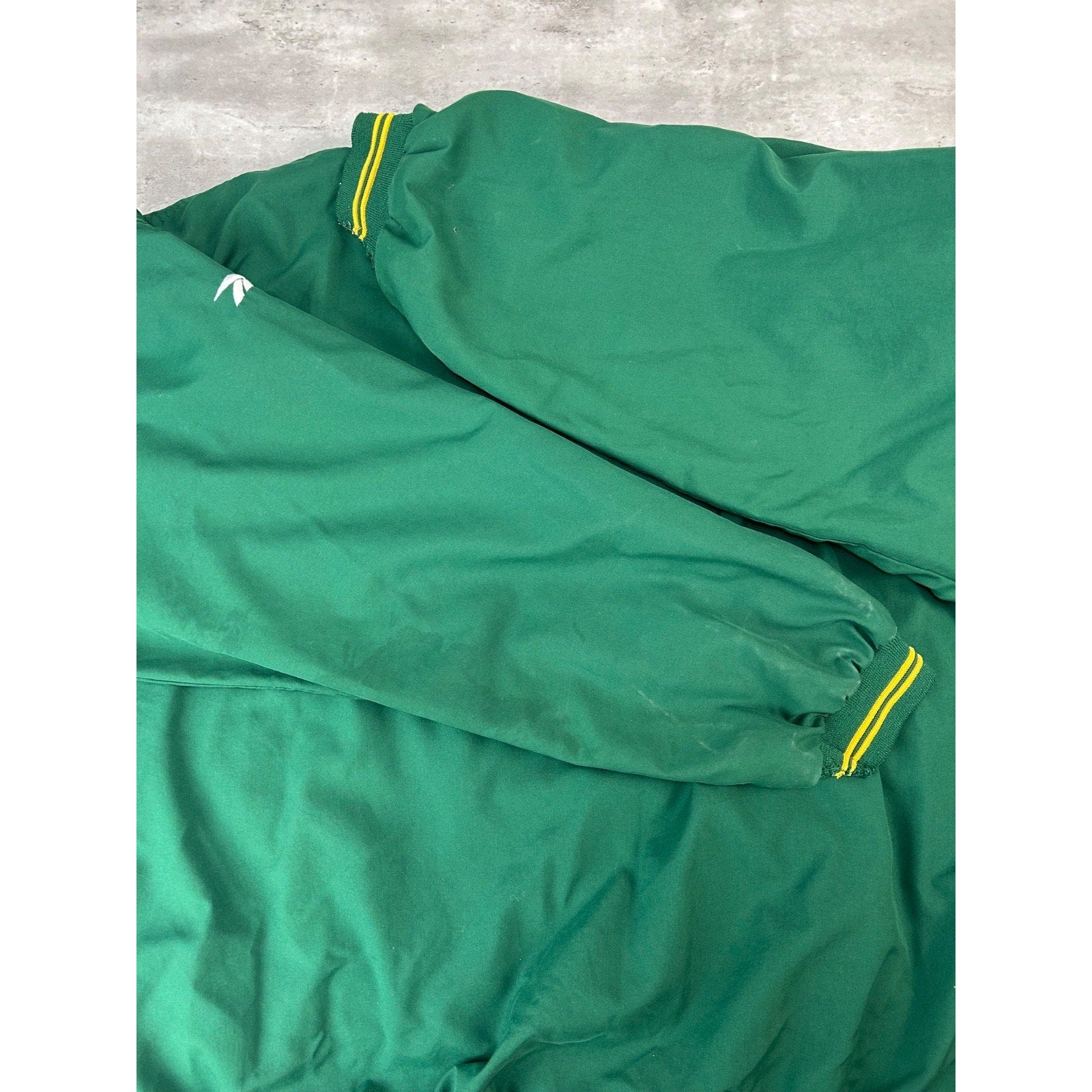 Vintage Green Bay Packers NFL Reebok Pullover Windbreaker Jacket Size 2XL