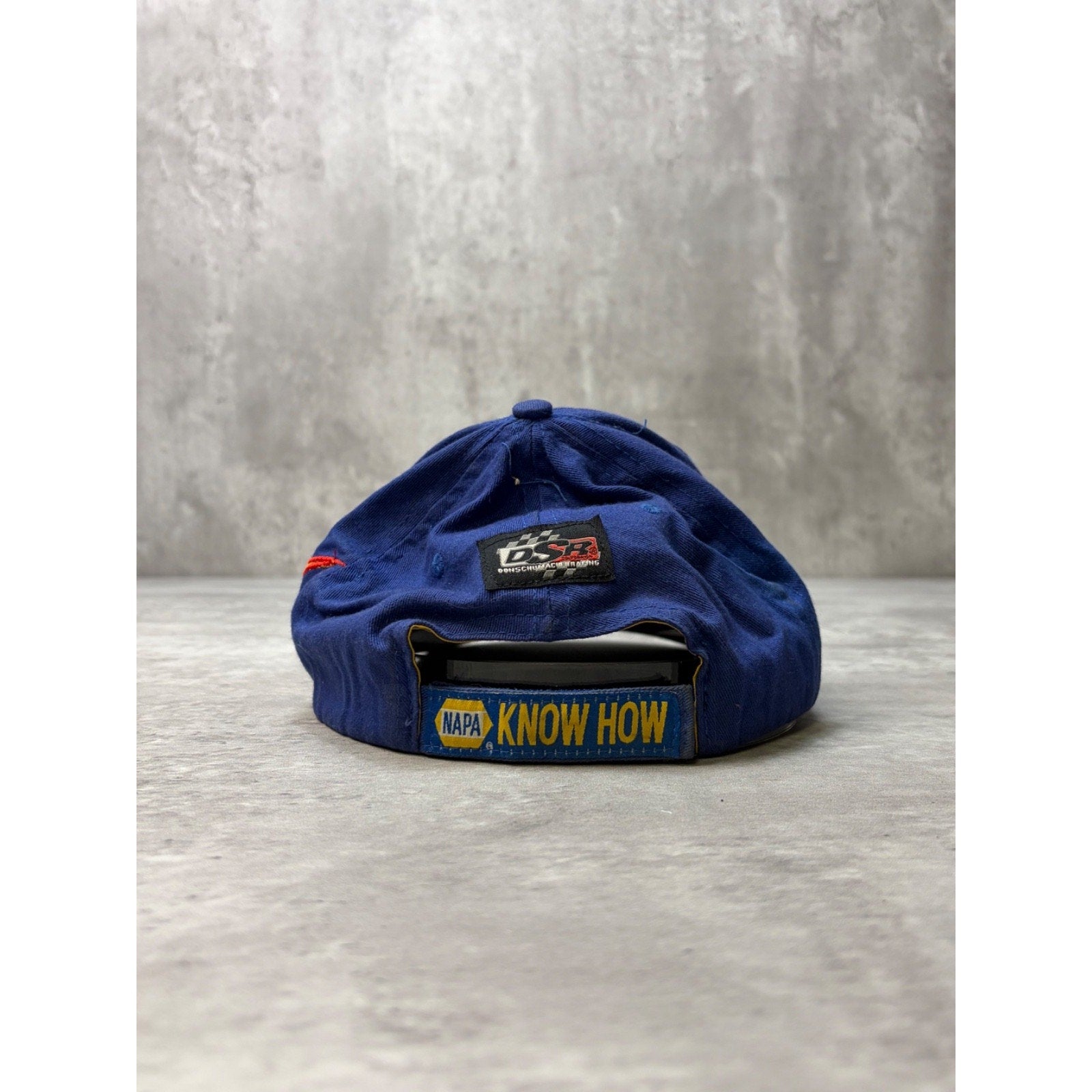 Vintage Napa Racing Embroidered Logo Nascar Strapback Hat OSFA