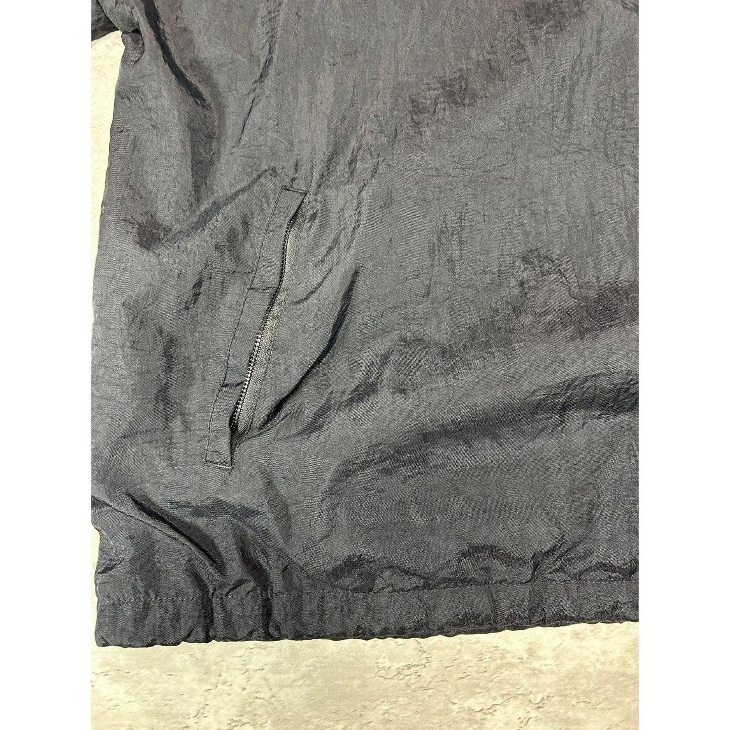 Vintage 90s New Haven Bulldogs Collegiate Embroidered Windbreaker Jacket Sz 2XL