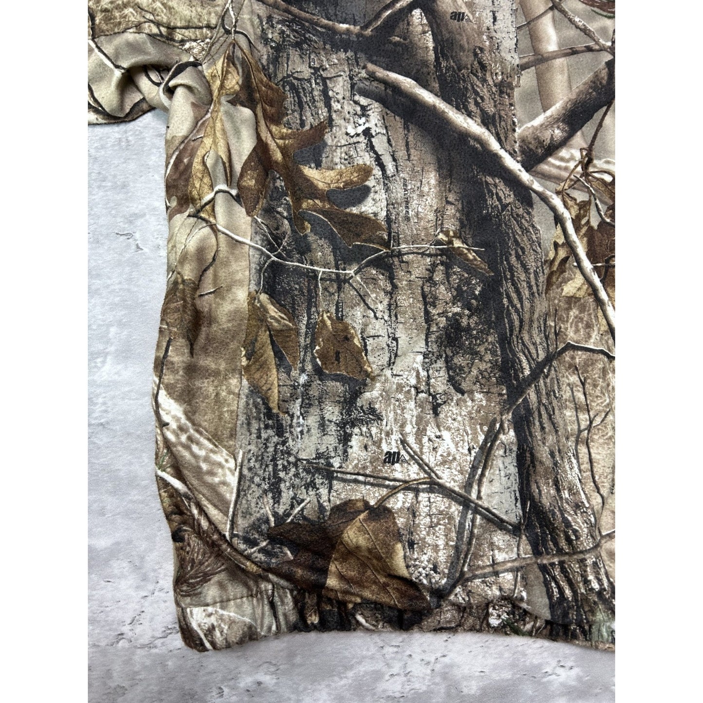 Vintage Remington Tree Camo Full Zip Hooded Hunting Jacket Size Large