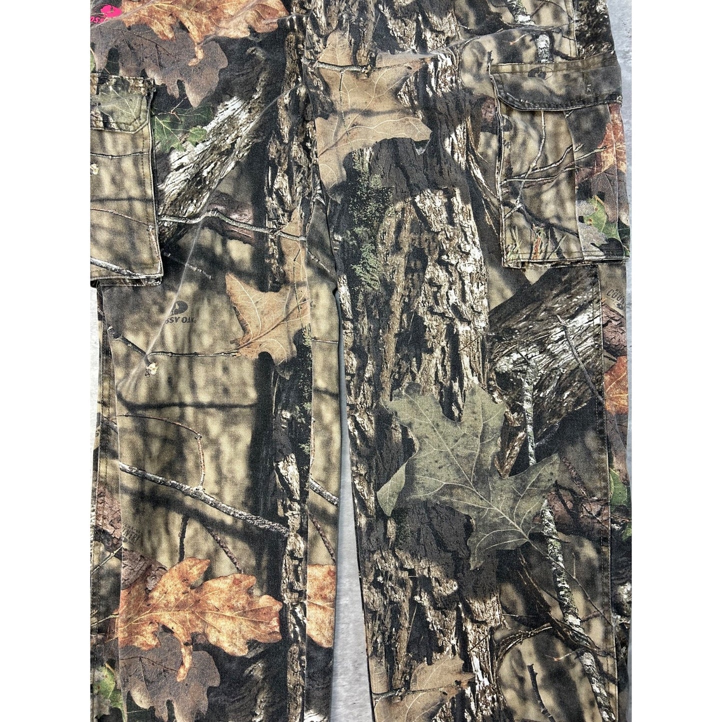Vintage Women's Mossy Oak Tree Camo Hunting Cargo Pants Size XL