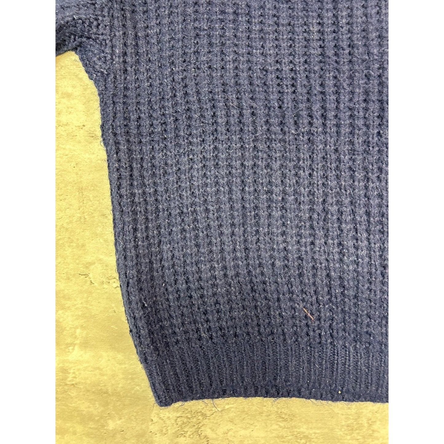 Vintage 19th Avenue Heavyweight Pullover Knit Sweater Size Medium Blue
