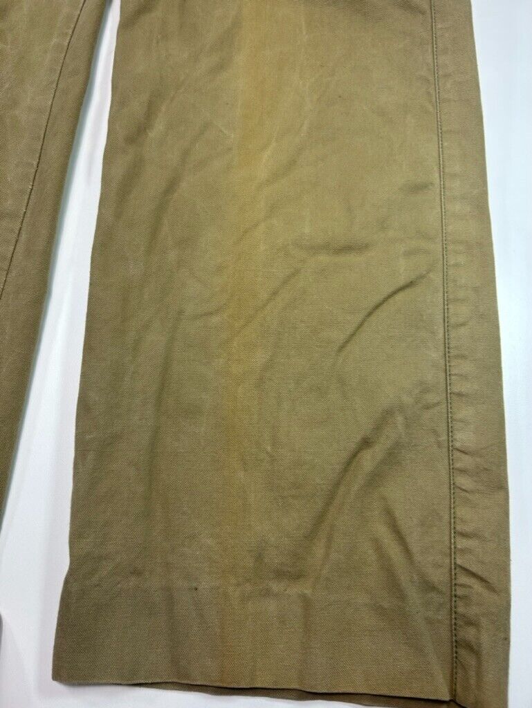 Vintage 80s/90s Chaps Ralph Lauren Straight Fit Cargo Pants Size 34 Beige