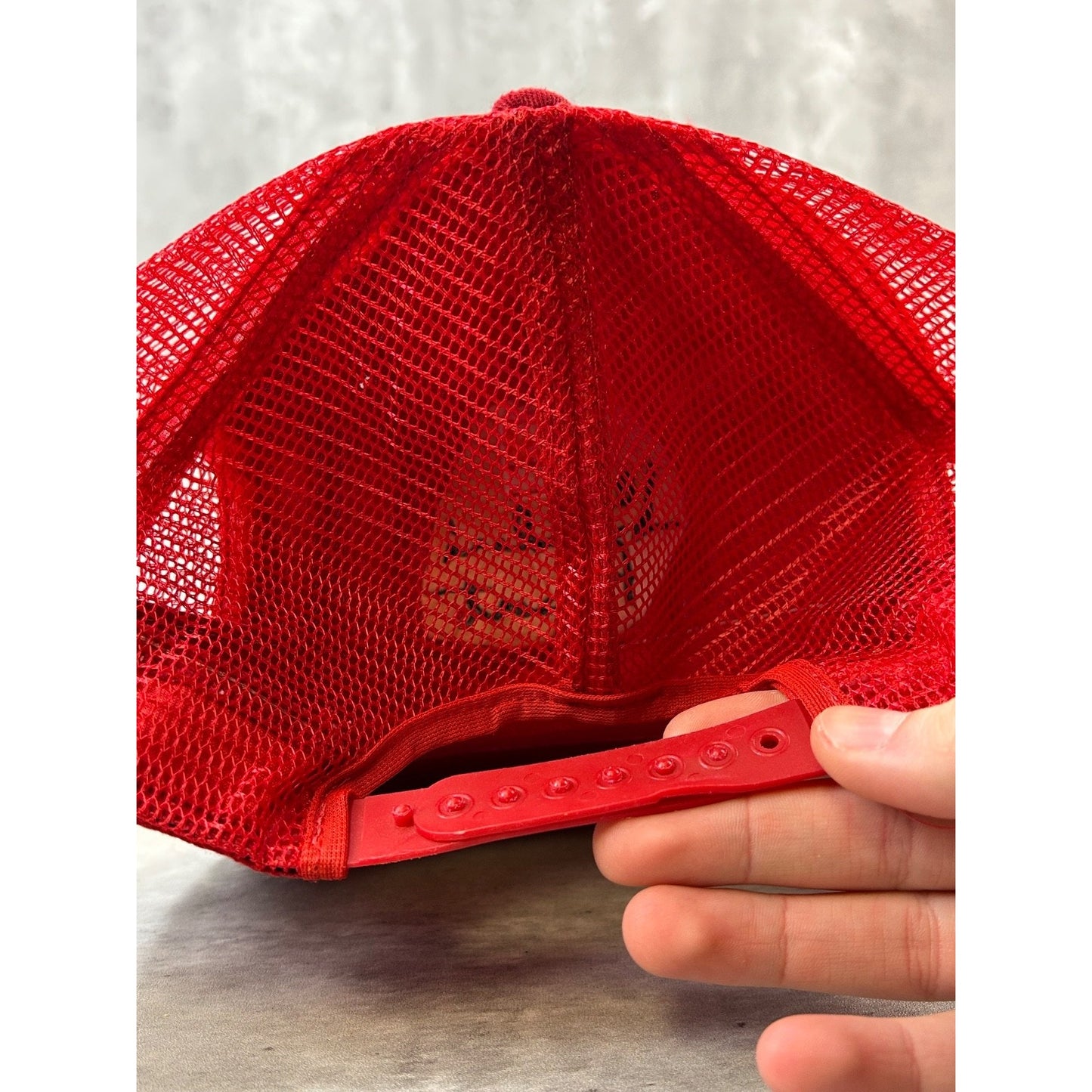 Vintage 90s PC Insiders Report Embroidered Spellout Trucker Snapback Hat OSFA