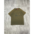 Vintage Jeep Four Wheel Drive Graphic Spellout Car T-Shirt Size Medium Green