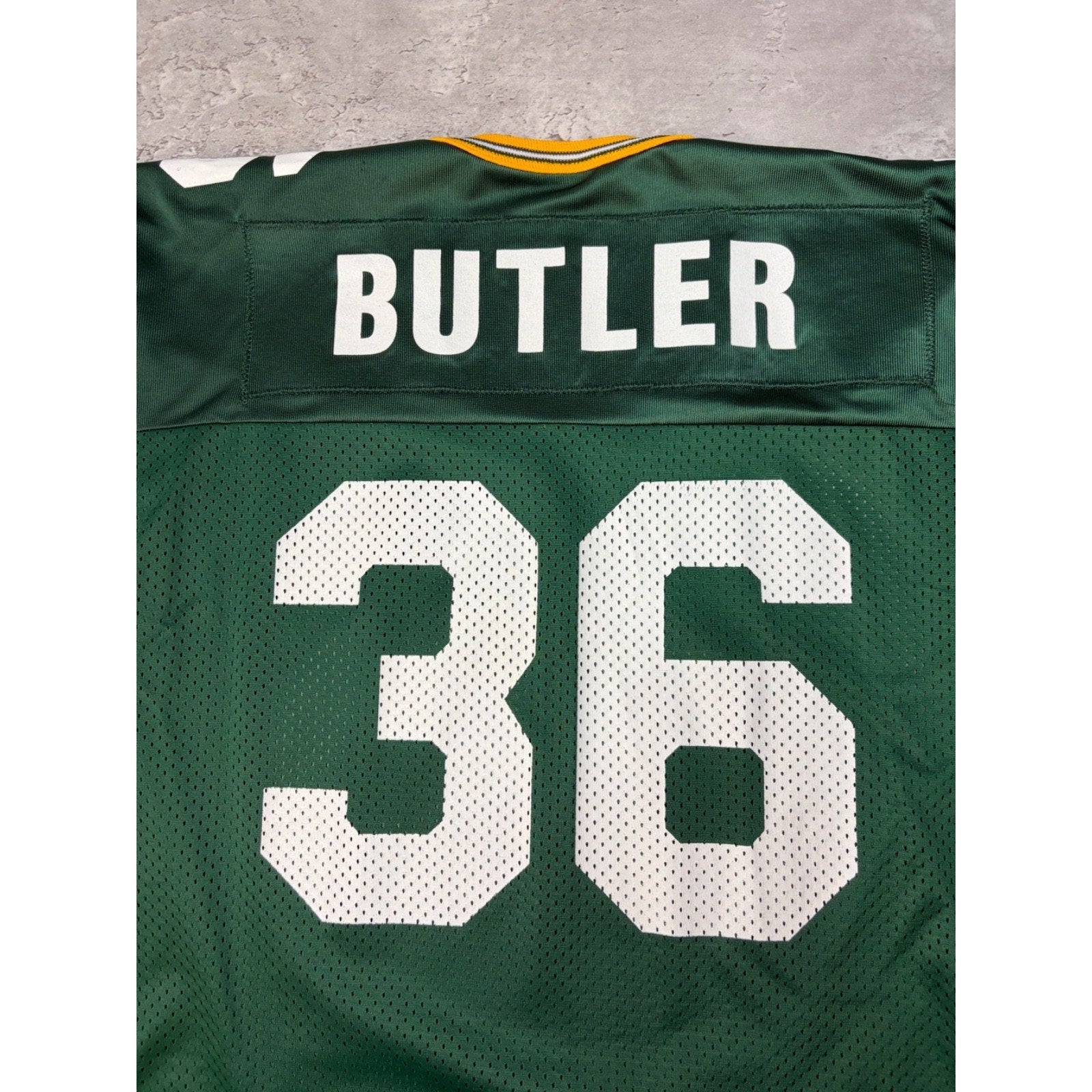 Vintage LeRoy Butler #36 Green Bay Packers NFL Champion Football Jersey Sz Small