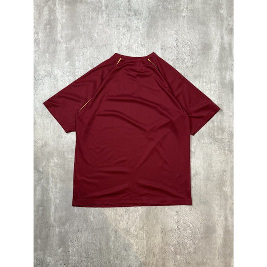 Vintage Portugal Embroidered Crest Nike Soccer Jersey Size Large Maroon