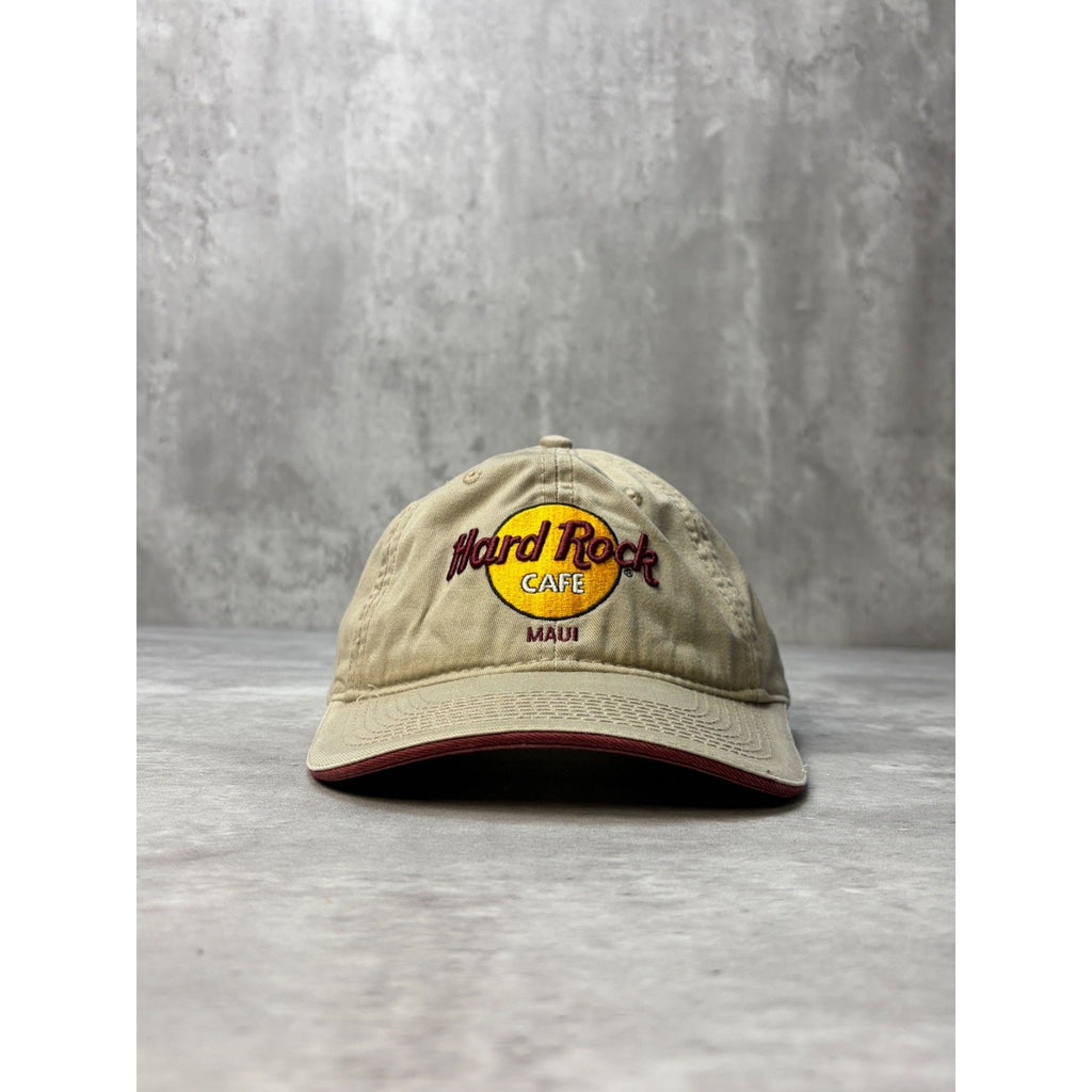 Vintage Hard Rock Cafe Maui Destination Strapback Hat OSFA