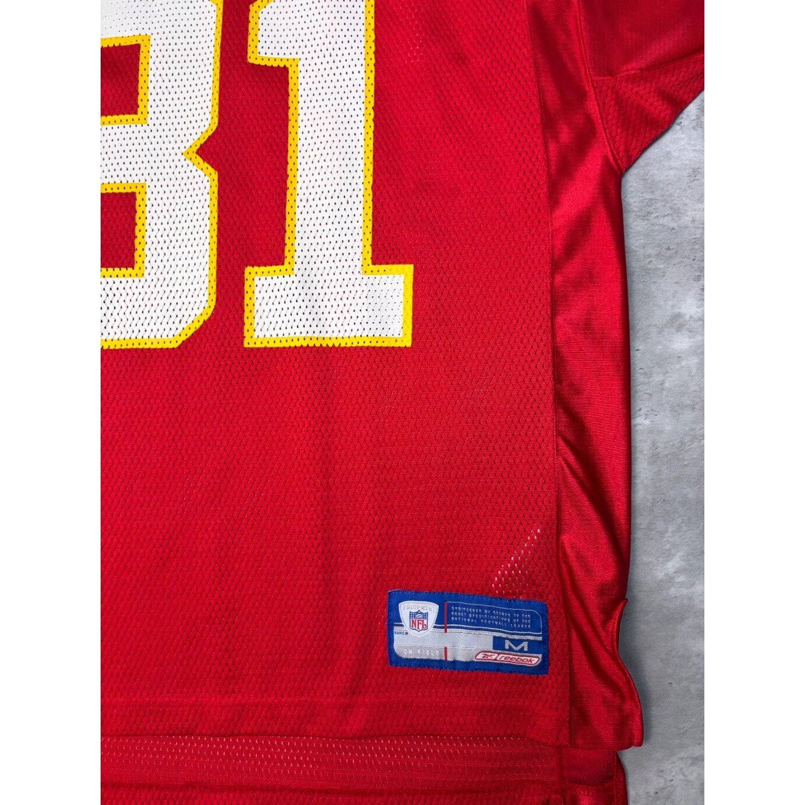 Vintage Priest Holmes #31 Kansas City Chiefs NFL Football Jersey Size Medium