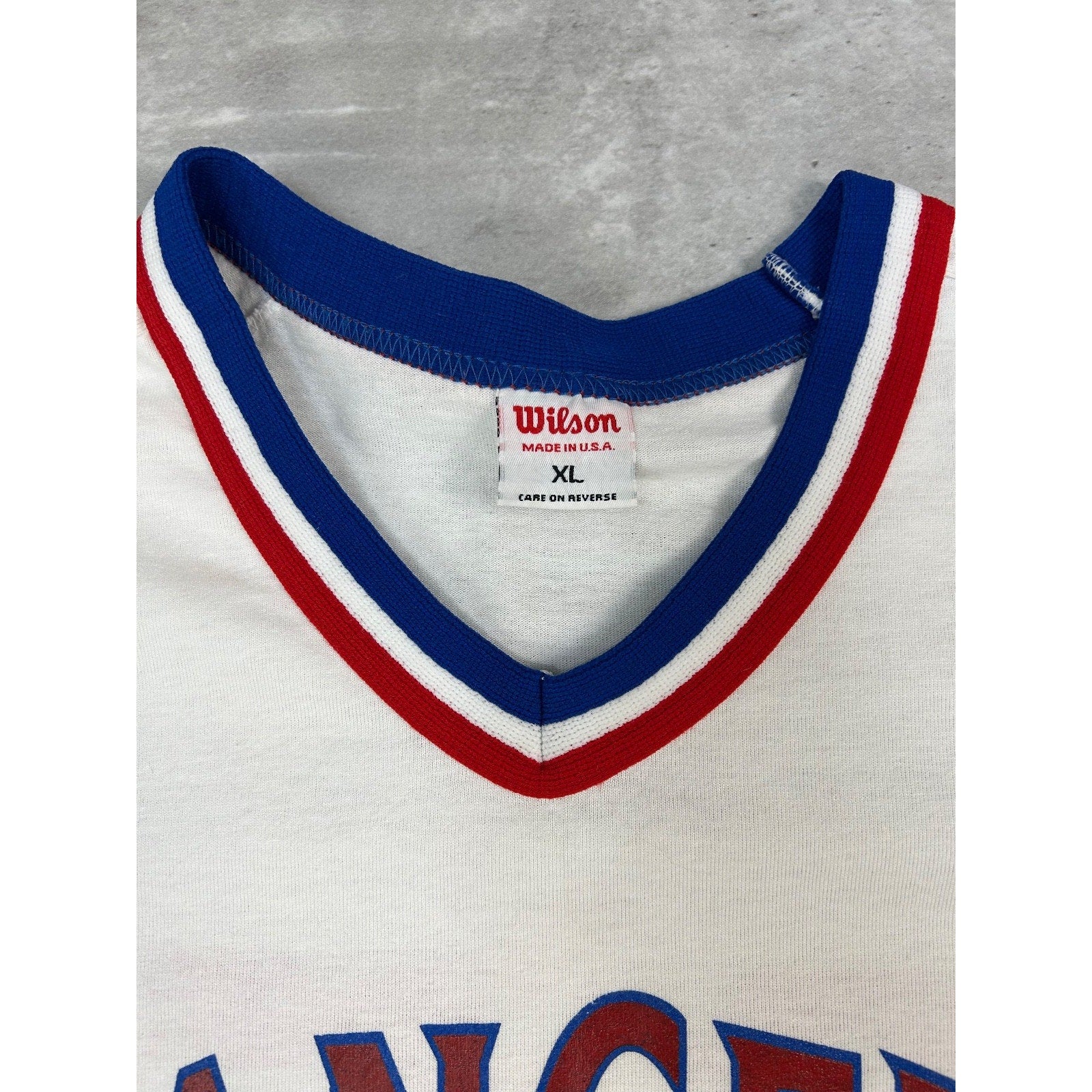 Vintage 80s Buddy Bell #25 Texas Rangers MLB Rawlings Jersey Size XL