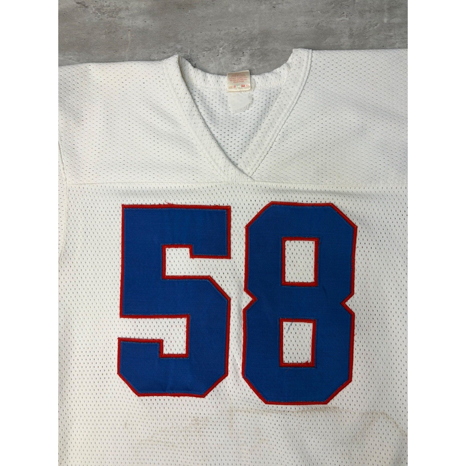 Vintage Shane Conlan #58 Buffalo Bills NFL Stitched Football Jersey Size Large