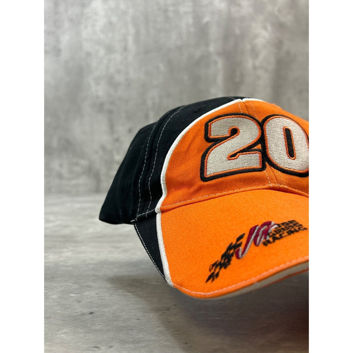 Vintage Tony Stewart #20 Home Depot Nascar Racing Strapback Hat OSFA