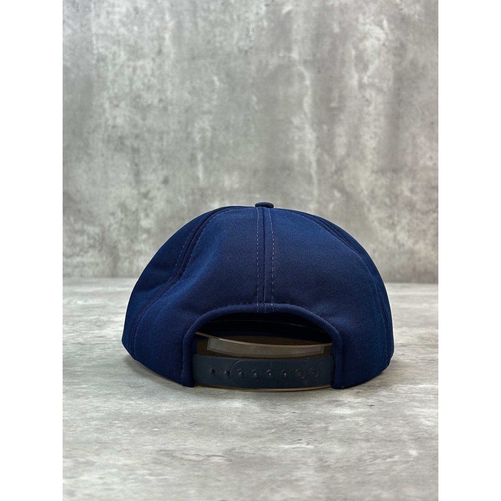 Vintage 80s/90s Jetline Embroidered Spellout Patch Trucker Snapback Hat OSFA
