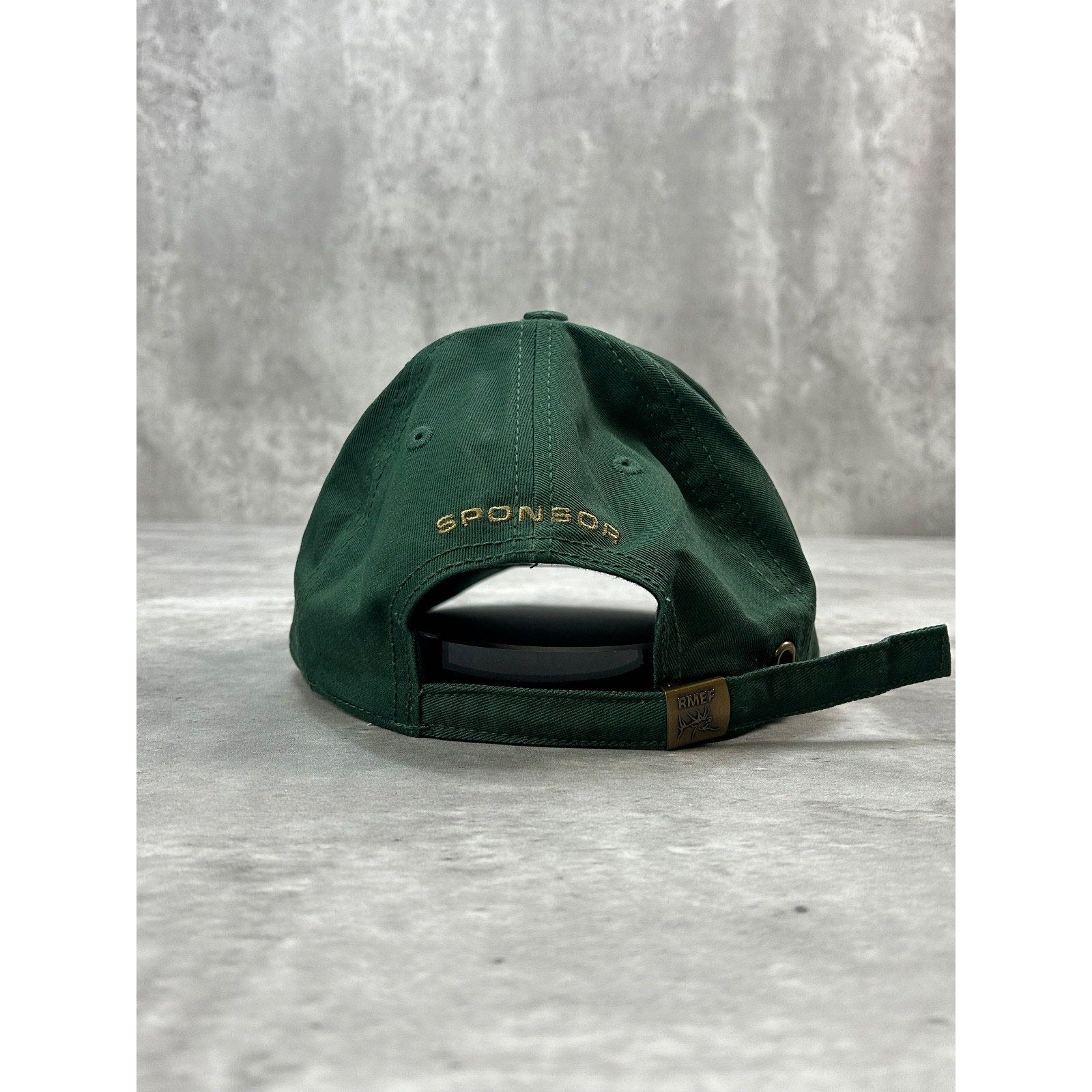 Vintage Rocky Mountain Elk Foundation Embroidered Strapback Hat OSFA