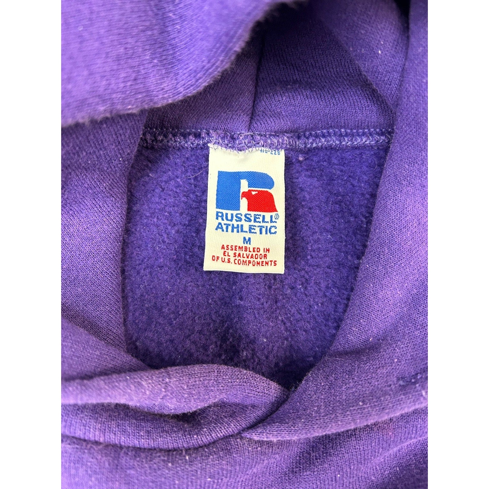 Vintage Furman University Collegiate Spellout Hooded Sweatshirt Size Medium