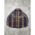 Vintage Osh Kosh Plaid Long Sleeve Button Up Shirt Size 3XL