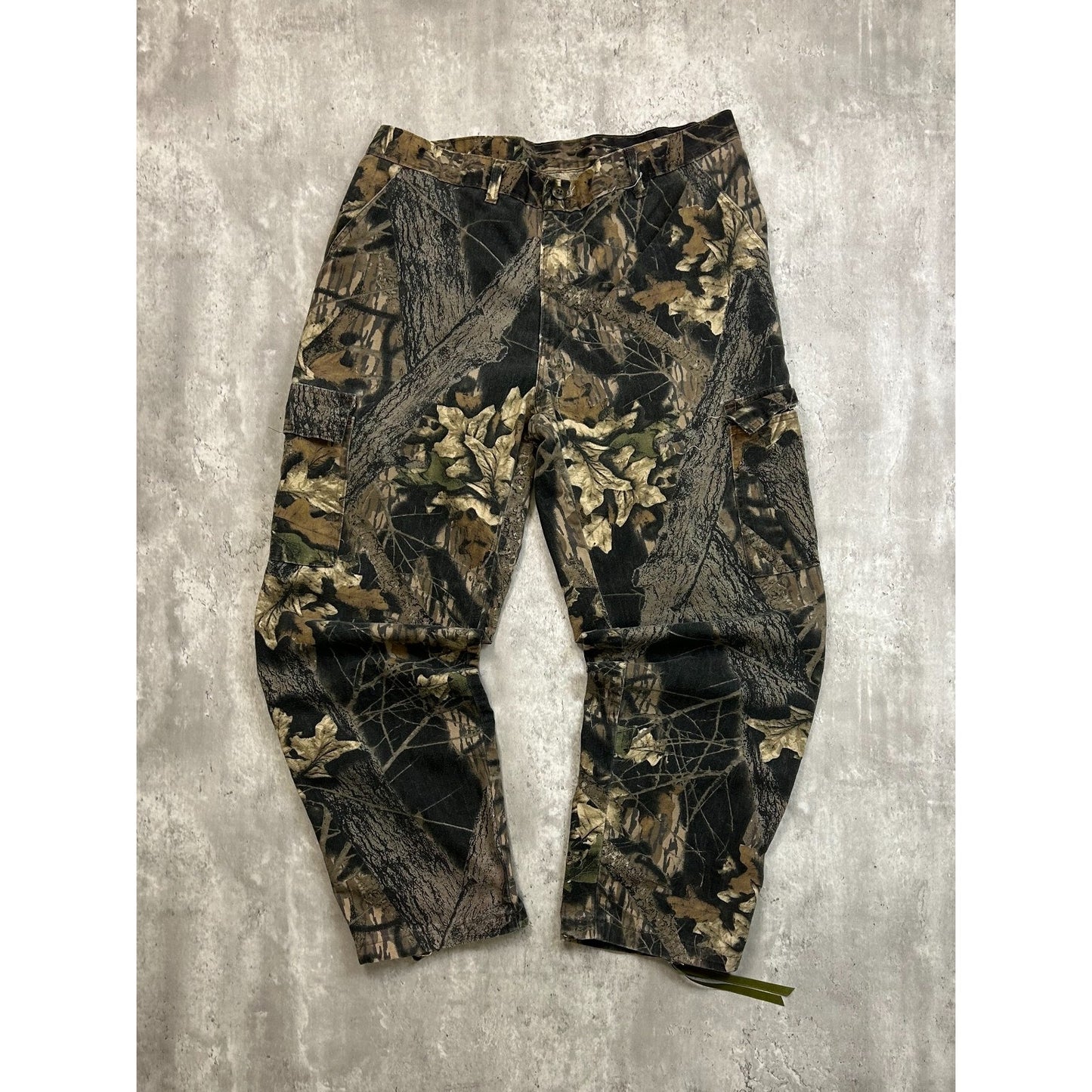 Vintage NWTF Tree Camo Hunting Cargo Pants Size XL